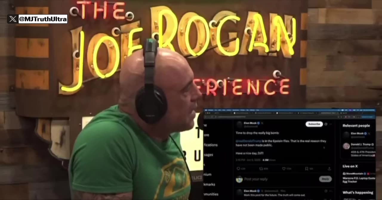 News breaks of Elon spat with Trump with Kash Patel