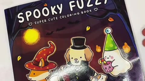 👻🎨 Get ready for some spooky fun! Our Spooky Fuzzy Coloring Book
