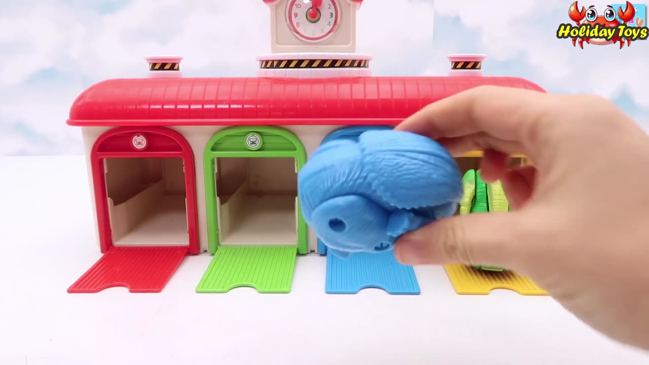 Looking for Yellow Eggs in Four Garage Boxes Inside the House