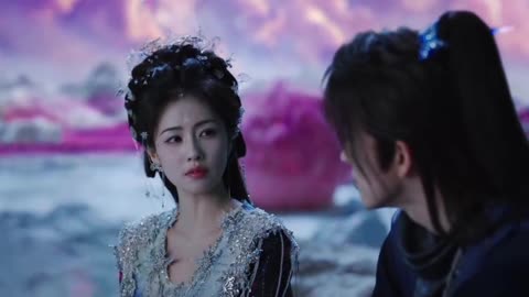 Fan Yue & Bai shuo moonlight mystique xing Yue traps the demon God in her place episode 34