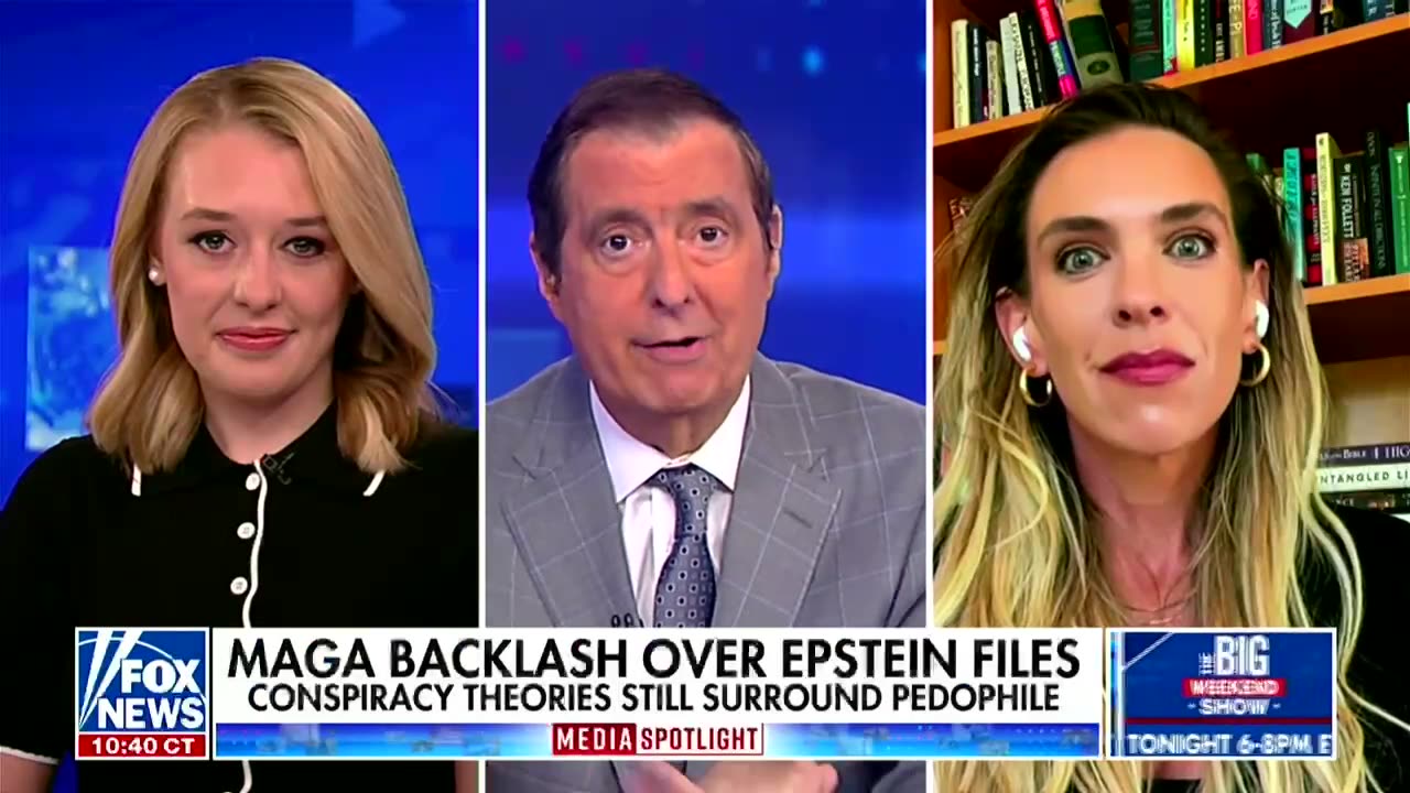 'This leads back to Trump': Fox News pundit casts blame for Epstein 'cover up'