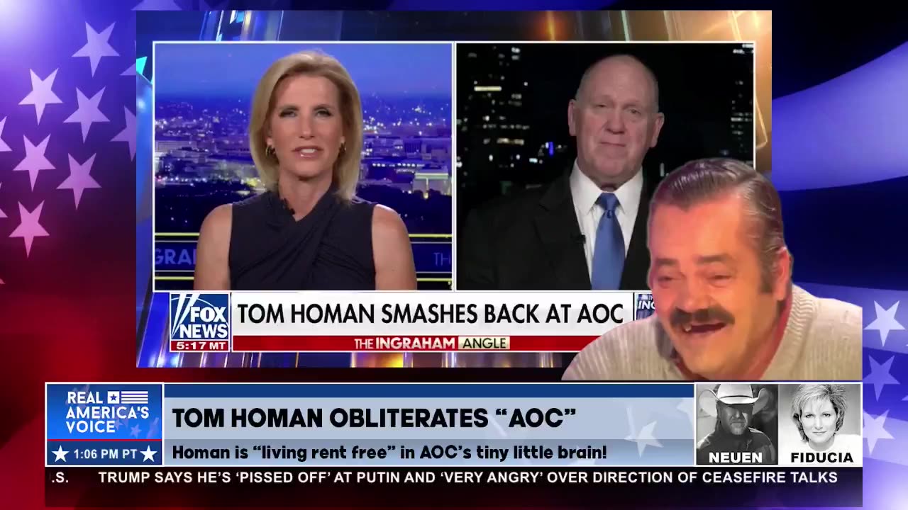 HOMAN BLASTS AOC