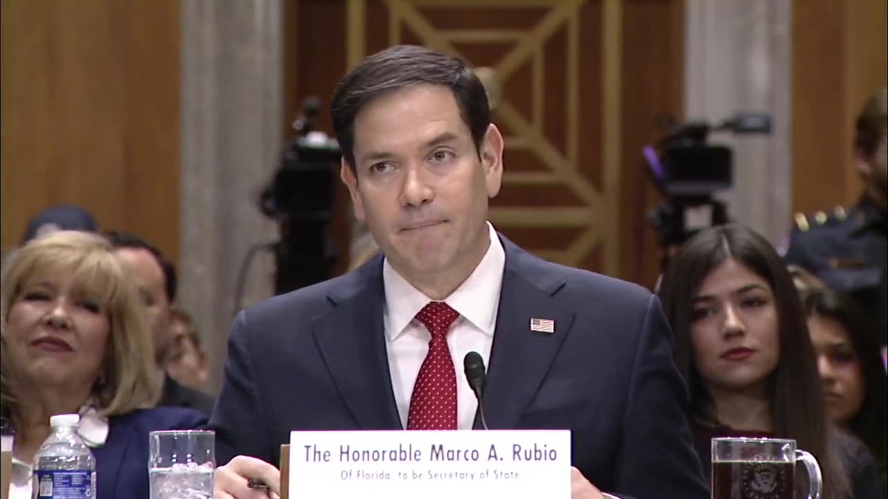 Opening Remarks by Marco Rubio Before the Senate Foreign Relations Committee