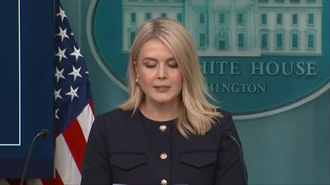 FULL Karoline Leavitt White House press briefing