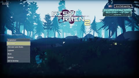 "Relaxing" with some Risk of Rain 2 after work | Unlocking Mul-T's Power Mode