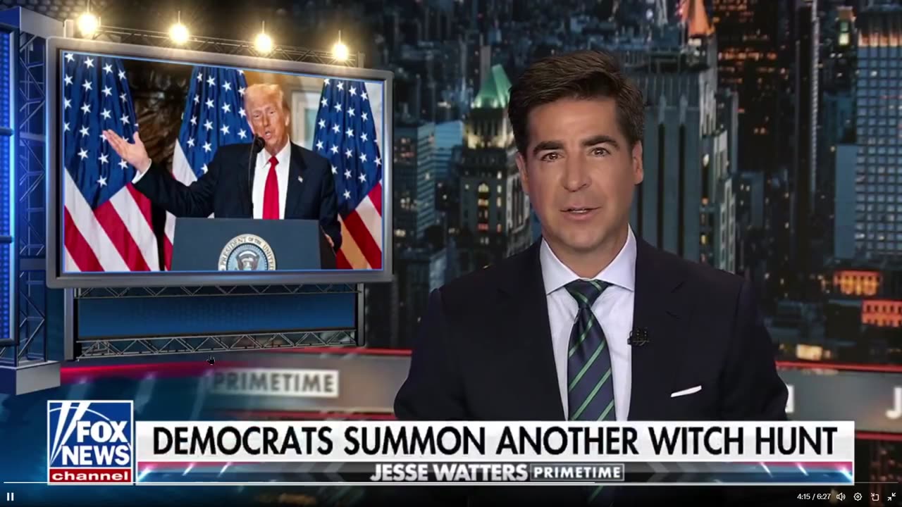 Jesse Watters on Trump's redesigned White House, paintings statues, golden age