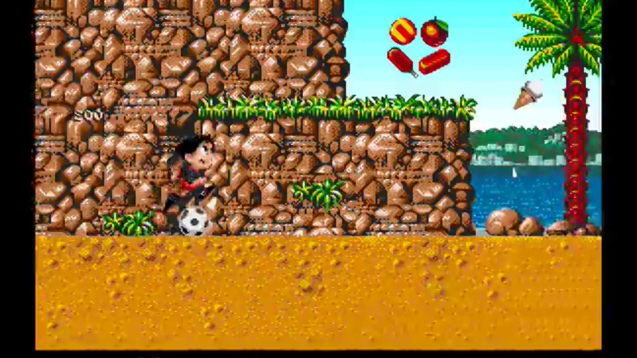 Amiga 1200 longplay - Soccer kid