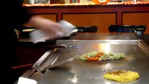 ASMR Japanese Hibachi Performance / Teppanyaki Performance at Musashi's Japanese Steakhouse