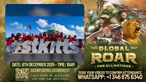 Many are still on their way, it's not too late. Rush to Cape Town!