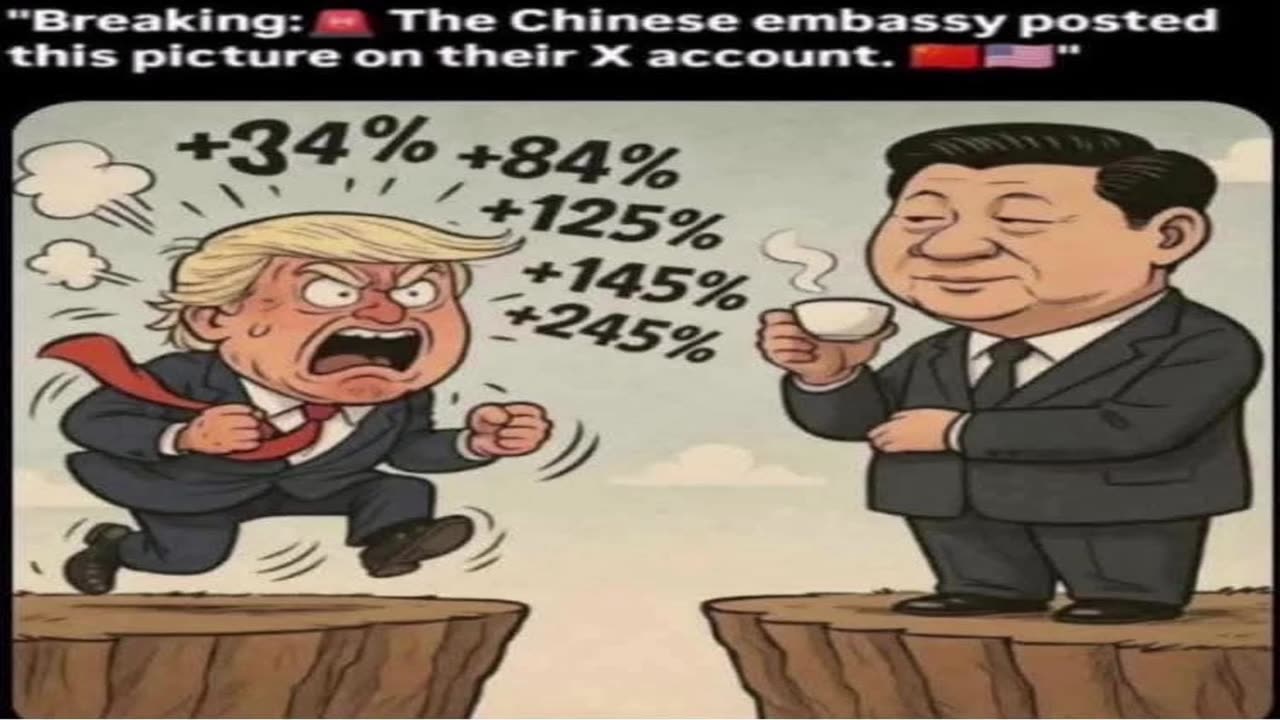 The Chinese Embassy posted this Picture on their X Account