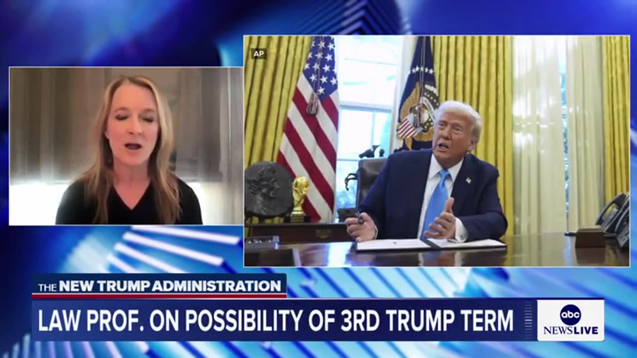 'This Is Feasible': Liberal Law Professor Says Trump Third Term 'Could Actually Happen'