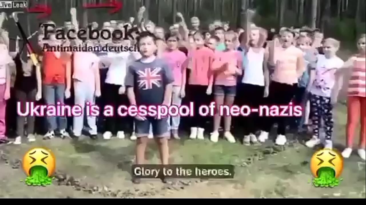 UKRAJNA. Gyerektábor 2014!A kezeket nézd!