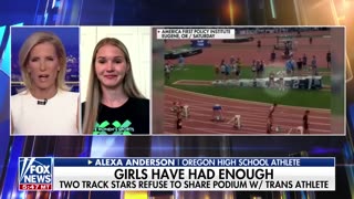 High school track star refuses to share podium with transgender athlete