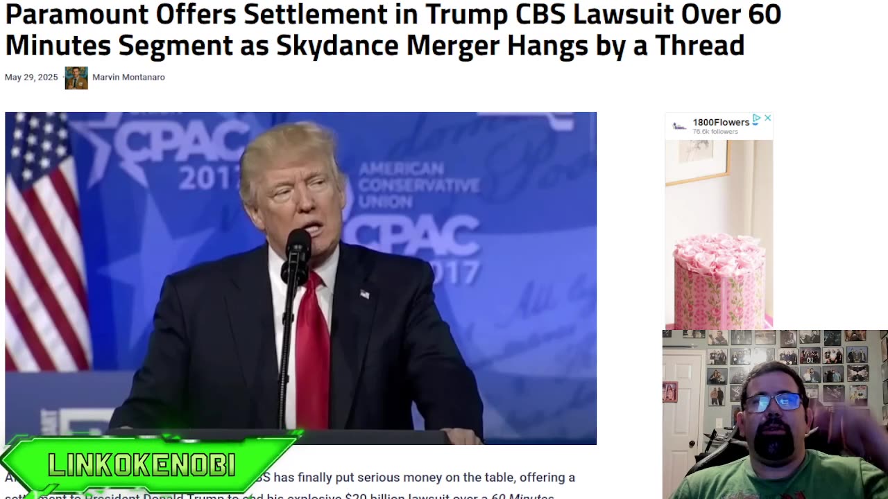 Paramount Gives Trump An Offer Over Lawsuit In CBS
