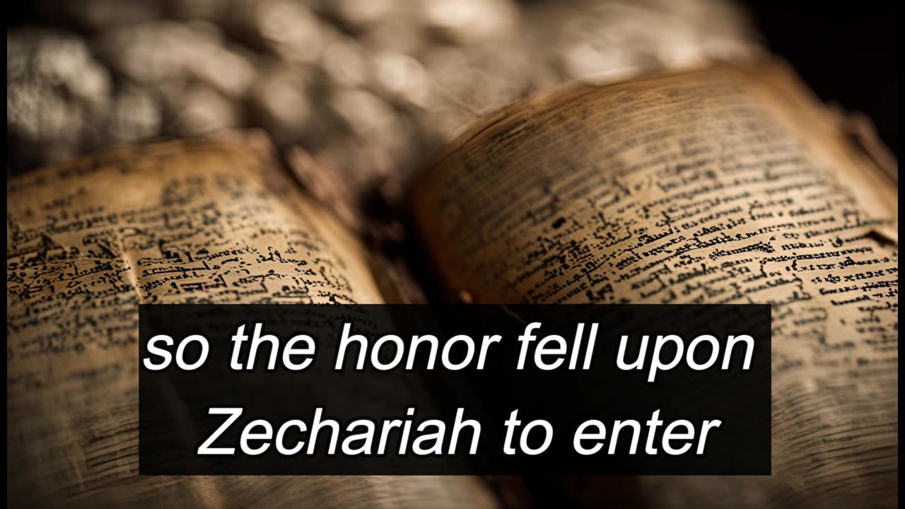 Luke 1 The Passion Translation (TPT) Personalized Audio-Visual Bible - Read the Bible with Gideon