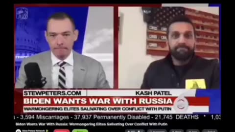 Kash Patel - Non ho mai sentito parlare di Stew Peters.