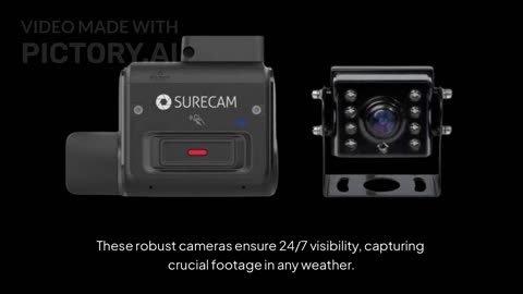 Waterproof Exterior Dash Cams for Fleets | 360° Protection in Any Weather | SureCam