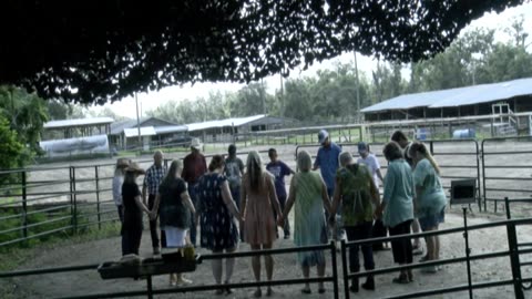 Skipper Calder & Cowboy-up Ministry bring horse training with a message at 11am.