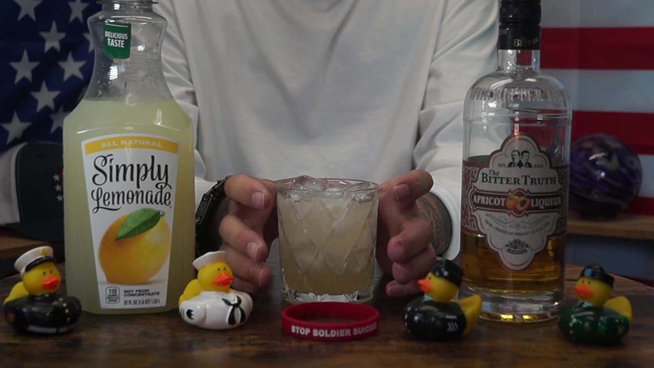 James Baranoski - The Bitter Truth Apricot Liqueur & Simply Lemonade