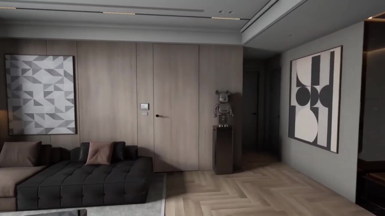 Just finished an interactive Unreal Engine 5 scene – Living & Dining walkthrough ✨