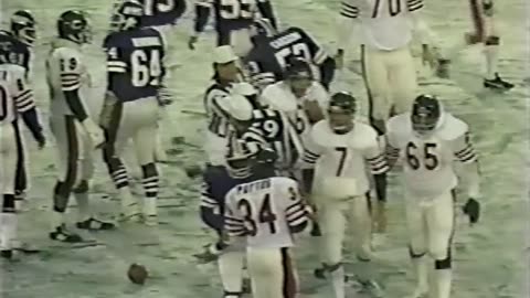 1977 CHICAGO BEARS AT NEW YORK GIANTS