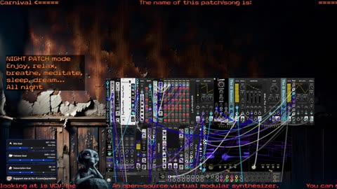 Night Patch Mode - Ambient & Meditative Sound Exploration - VCV Rack for 🙏 Inner 🕉 Peace ☮ SFW