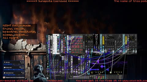 Night Patch Mode - Ambient & Meditative Sound Exploration - VCV Rack for 🙏 Inner 🕉 Peace ☮ SFW