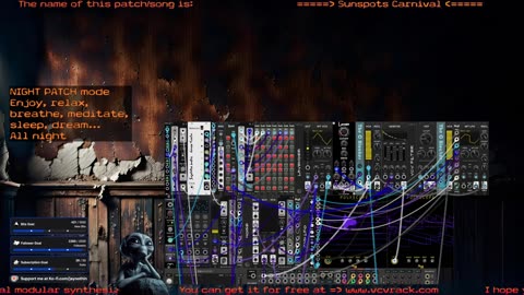 Night Patch Mode - Ambient & Meditative Sound Exploration - VCV Rack for 🙏 Inner 🕉 Peace ☮ SFW