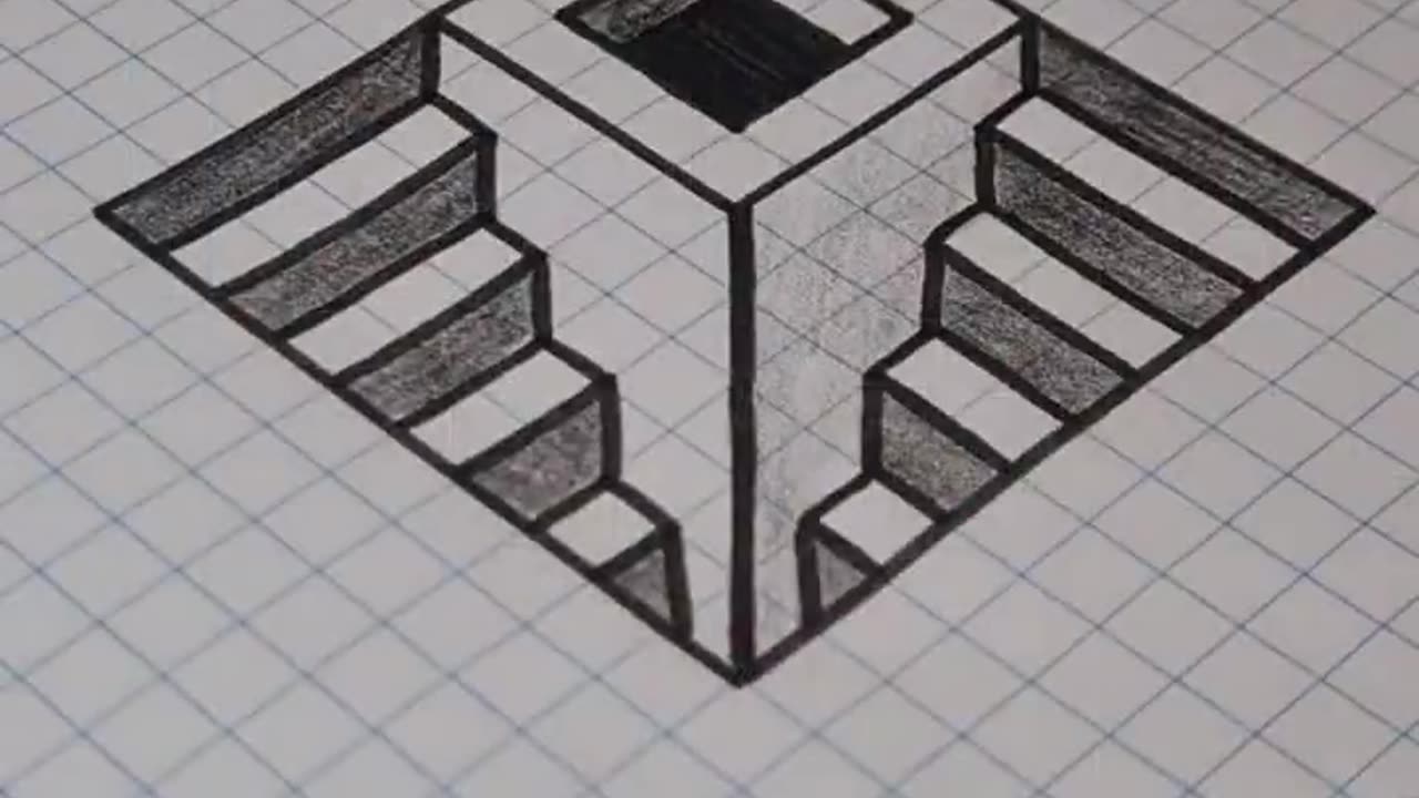 How to draw a simple yet effective 3D illusion