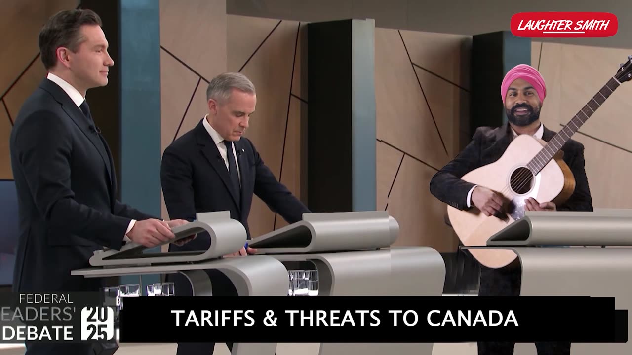 Canadian Debate | NDP Singh Steals the Show - COMEDY