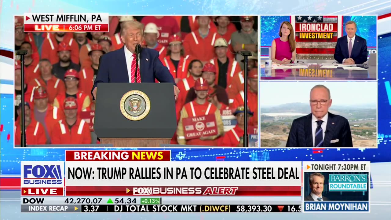 Larry Kudlow Explains Why Trade Deficits Don’t Matter If Trump Grows Economy Like Reagan Did