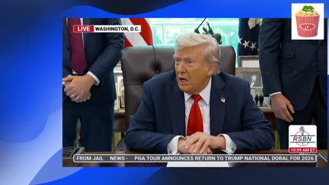 3 minutes of Trump Signing presser event 08252025