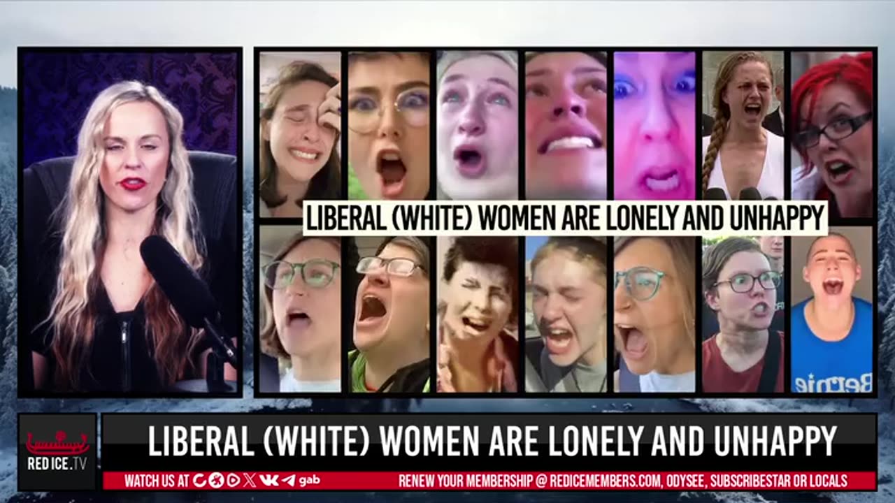Liberal (White) Women Are Lonely And Unhappy