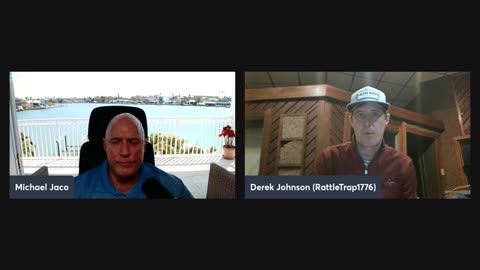 Derek Johnson and I catch up and discuss President Trump taking down the deep state.