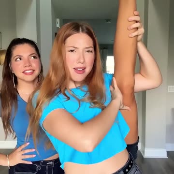 She’s SO FLEXIBLE! 😱👀🤣 | Triple Charm Moment! #Shorts