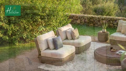 🌿✨ Escape to this dreamy outdoor patio oasis! 🏖