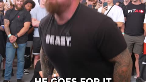 World’s Strongest Man Tests His Animal Strength