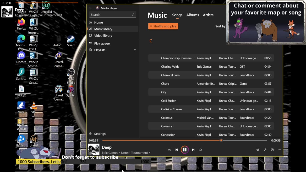 Unreal Tournament Radio - Full Series Soundtrack! (25/04/29)