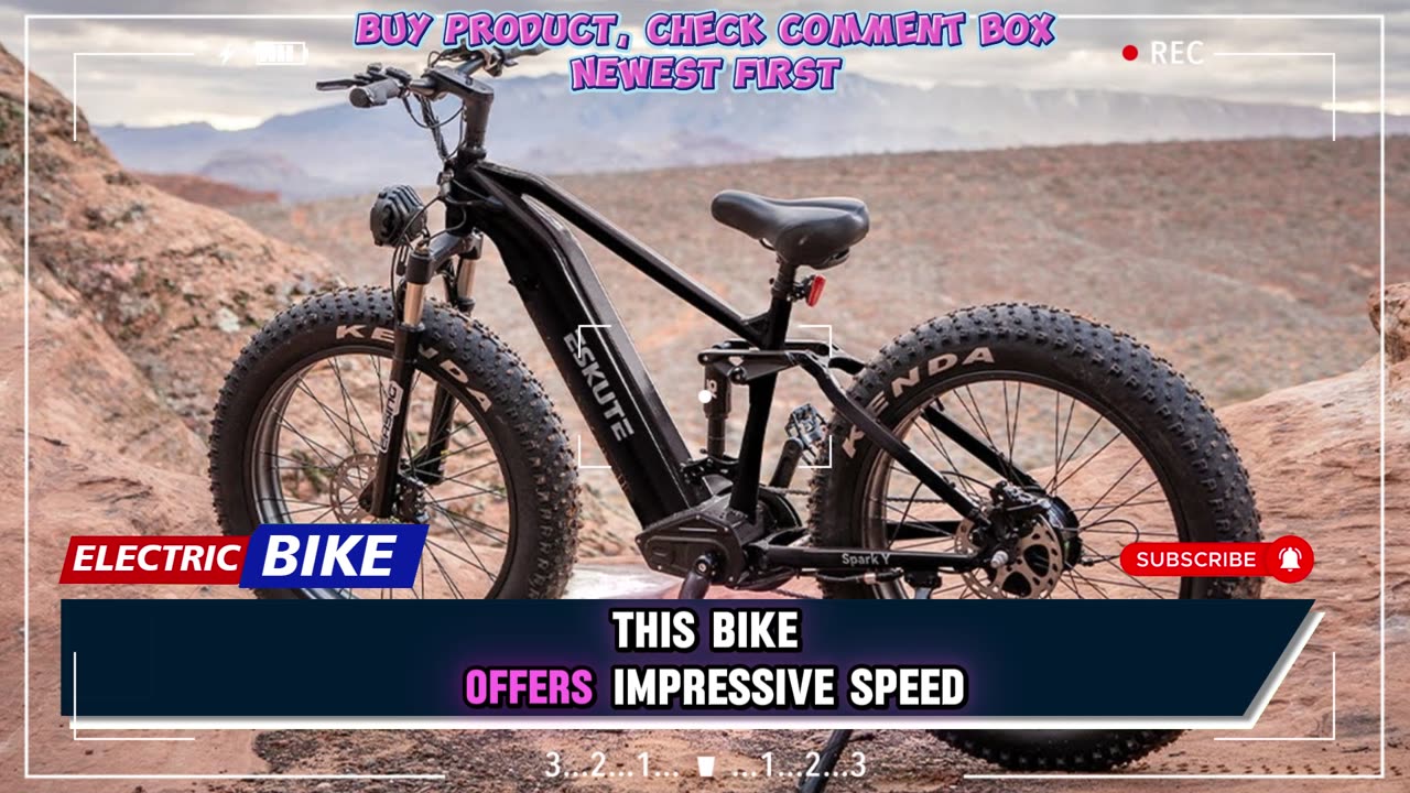 ESKUTE ES-26-RWXD Electric Bicycle 750W Motor 48V 20Ah Battery Electric Bike