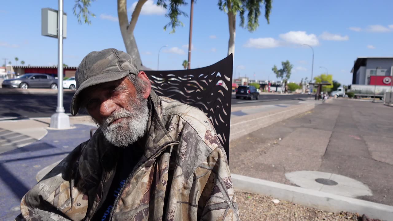 James is 62 and homeless- "I need help out here, the city needs more resources for us out here."