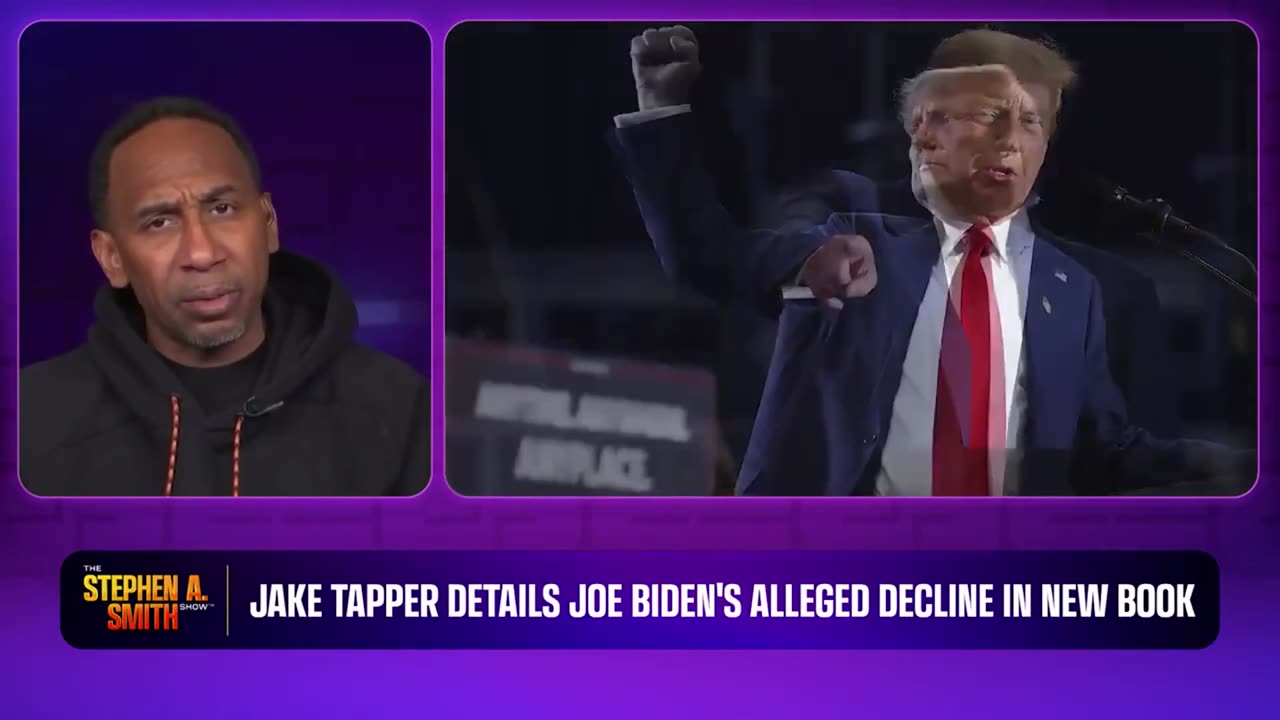 Stephen A. Smith says media's Biden cover-up "makes Trump look right"