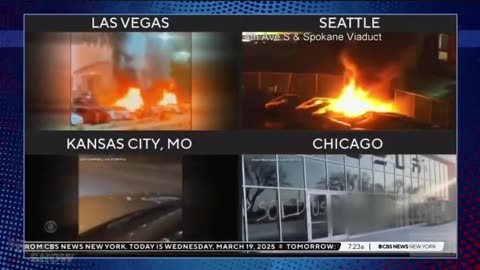 The Daily Show's audience applauds the domestic terror incidents against Tesla