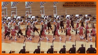Prototype 265: Justin Mitchell layup vs Oneonta