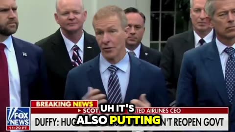 ✈️ JUST IN: Democrats Boycott United Airlines After CEO Tells Schumer “Open the Damn Government!”