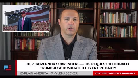 Dem Governor SURRENDERS — His Request to Donald Trump Just HUMILIATED His Entire Party.
