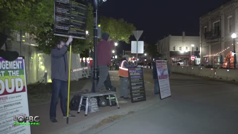 Preaching at Halloween Capital of the World, Night Parade
