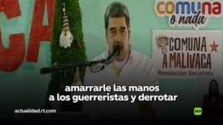 Maduro: "No a la guerra por petróleo! ¡No sangre por petróleo!"