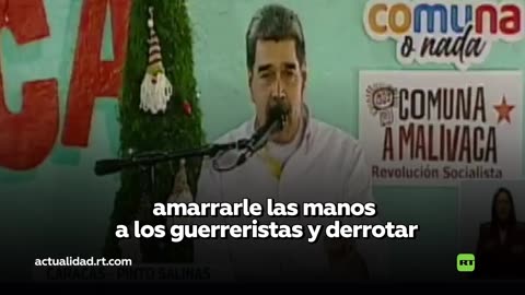 Maduro: "No a la guerra por petróleo! ¡No sangre por petróleo!"