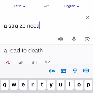 AstraZeneca: a stra ze neca - a road to death