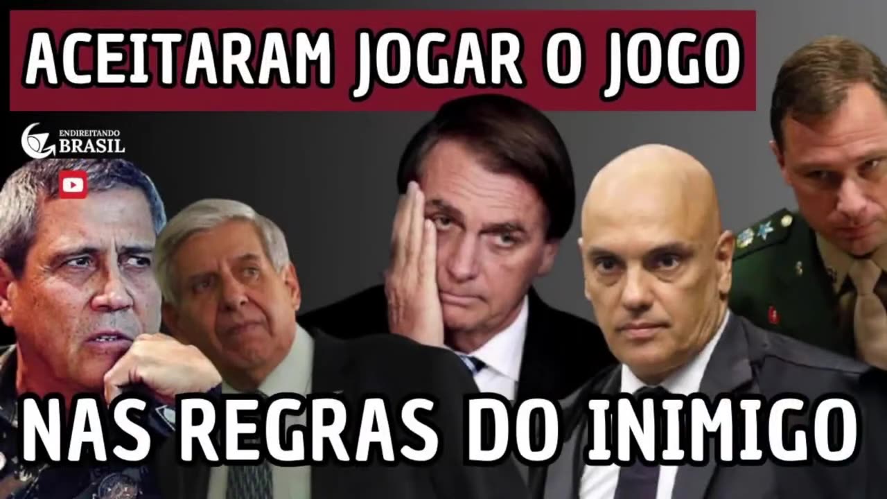 GOLPE: ACEITARAM JOGAR O JOGO NAS REGRAS DO INIMIGO
